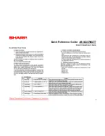 Preview for 38 page of Sharp AR-M237 IMAGERs Quick Reference Manual