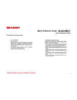 Preview for 39 page of Sharp AR-M237 IMAGERs Quick Reference Manual