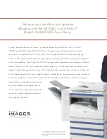 Предварительный просмотр 2 страницы Sharp AR-M257 - Digital Imager B/W Laser Brochure & Specs