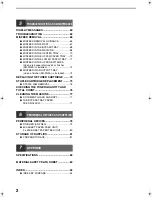 Preview for 4 page of Sharp AR-M257 - Digital Imager B/W Laser Operation Manual