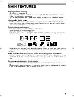 Preview for 9 page of Sharp AR-M257 - Digital Imager B/W Laser Operation Manual