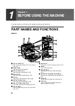 Preview for 10 page of Sharp AR M277 - B/W Laser - Copier Copier Manual