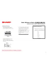 Preview for 21 page of Sharp AR-M355U Quick Reference Manual