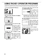 Preview for 6 page of Sharp AR-M550N Key Operator'S Manual