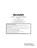 Preview for 8 page of Sharp AR-PE2 Service Manual