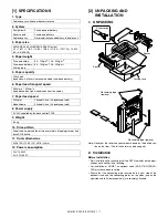 Предварительный просмотр 2 страницы Sharp AR-RB1 Service Manual