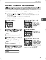 Предварительный просмотр 25 страницы Sharp ARFX13 - Fax Interface Card Operation Manual