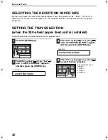 Предварительный просмотр 34 страницы Sharp ARFX13 - Fax Interface Card Operation Manual