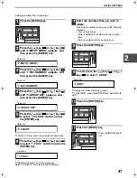 Предварительный просмотр 51 страницы Sharp ARFX13 - Fax Interface Card Operation Manual