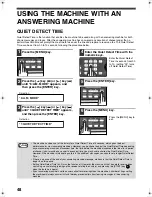 Предварительный просмотр 52 страницы Sharp ARFX13 - Fax Interface Card Operation Manual