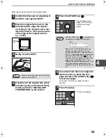 Предварительный просмотр 57 страницы Sharp ARFX13 - Fax Interface Card Operation Manual