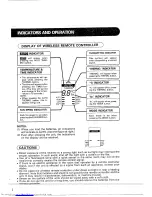 Preview for 6 page of Sharp AU-1802Y Operation Manual