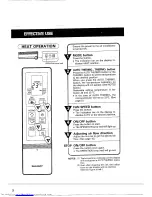 Preview for 10 page of Sharp AU-1802Y Operation Manual