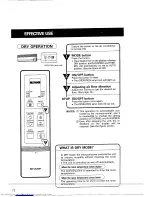 Preview for 12 page of Sharp AU-1802Y Operation Manual