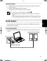 Preview for 66 page of Sharp AV18P - Actius - Athlon XP-M Operation Manual