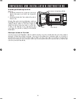 Preview for 6 page of Sharp AX-1100 Operation Manual With Cookbook