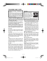 Preview for 72 page of Sharp AX-1100R Operation Manual With Cookbook