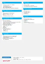 Preview for 2 page of Sharp AX-1100SLM Specifications