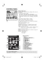 Preview for 9 page of Sharp AX-1110(SL)M Operation Manual With Cookbook