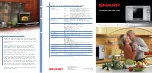Preview for 1 page of Sharp AX-700S - Superheated Steam Oven Brochure & Specs