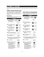 Preview for 19 page of Sharp AX1200S - 22" SuperSteam Oven Operation Manual