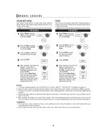 Preview for 33 page of Sharp AX1200S - 22" SuperSteam Oven Operation Manual