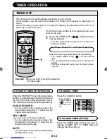 Предварительный просмотр 14 страницы Sharp AY -AP18CE Operation Manual