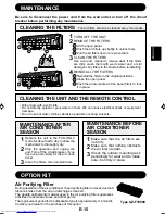 Preview for 17 page of Sharp AY -AP18CE Operation Manual