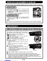 Preview for 96 page of Sharp AY -AP18CE Operation Manual