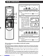 Preview for 10 page of Sharp AY-XP18GR Operation Manual