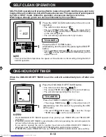 Preview for 15 page of Sharp AY-XP18GR Operation Manual