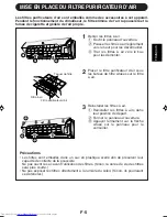 Preview for 29 page of Sharp AY-XP18GR Operation Manual