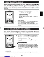 Preview for 35 page of Sharp AY-XP18GR Operation Manual