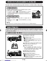 Preview for 106 page of Sharp AY-XP18GR Operation Manual