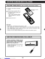 Preview for 118 page of Sharp AY-XP18GR Operation Manual