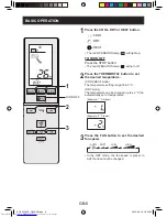 Предварительный просмотр 8 страницы Sharp AY-XP24LR Operation Manual