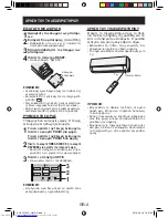 Предварительный просмотр 38 страницы Sharp AY-XP24LR Operation Manual