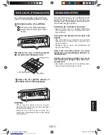 Предварительный просмотр 135 страницы Sharp AY-XP24LR Operation Manual