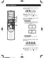 Предварительный просмотр 8 страницы Sharp AY-XPC12JHR Operation Manual