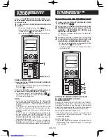 Предварительный просмотр 44 страницы Sharp AY-XPC12JHR Operation Manual