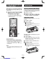 Предварительный просмотр 110 страницы Sharp AY-XPC12JHR Operation Manual