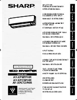 Sharp AY-XPC12PHR Operation Manuals preview