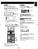 Предварительный просмотр 13 страницы Sharp AY-XPC12PHR Operation Manuals