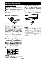 Предварительный просмотр 38 страницы Sharp AY-XPC12PHR Operation Manuals