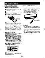 Предварительный просмотр 54 страницы Sharp AY-XPC12PHR Operation Manuals