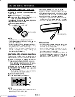 Предварительный просмотр 70 страницы Sharp AY-XPC12PHR Operation Manuals