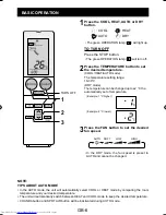 Preview for 8 page of Sharp AY-XPC12RR Operation Manual