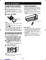 Preview for 22 page of Sharp AY-XPC12RR Operation Manual