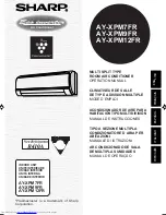 Sharp AY-XPM12FR Operation Manual preview