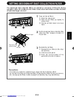 Предварительный просмотр 7 страницы Sharp AY-XPM12FR Operation Manual